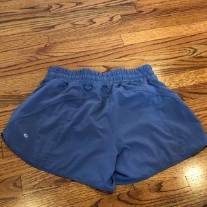 Lululemon 5” inseam running shorts Oasis Blue